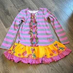 Giggle Moon Long Sleeve Tunic Shirt Girls 7